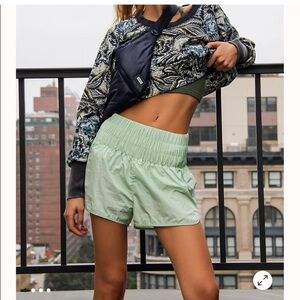 Free People | The Way Home Shorts | Green Mist